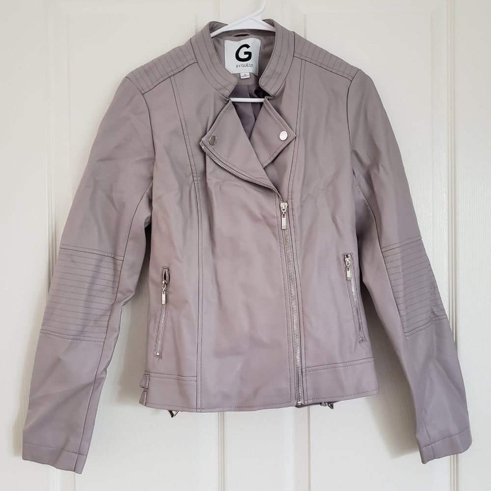 G by GUESS faux leather jacket